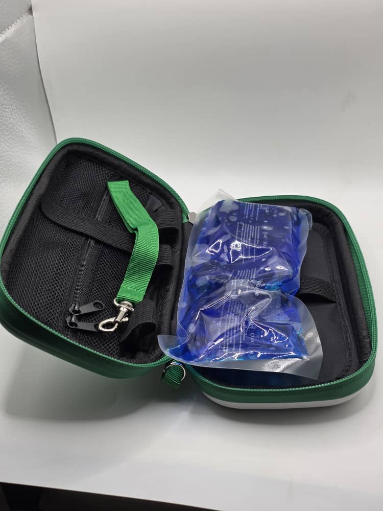 حقيبة تبريد محمولة للأنسولين والأدوية مع Ice Pack